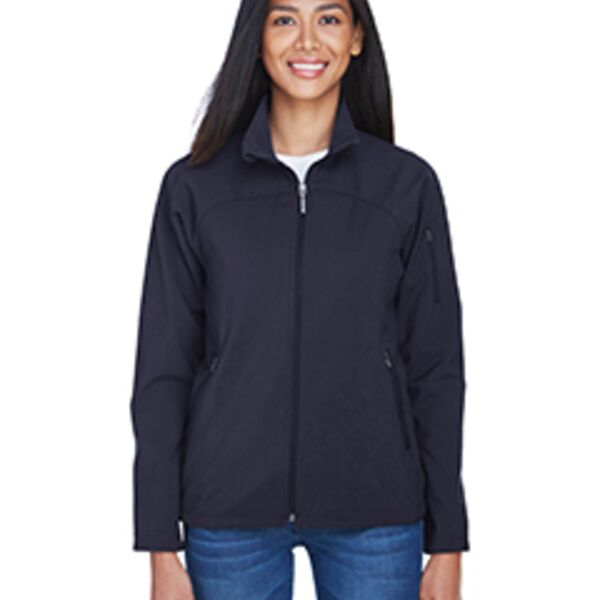 Ladies' Three-Layer Fleece Bonded Performance Soft Shell Jacket Thumbnail