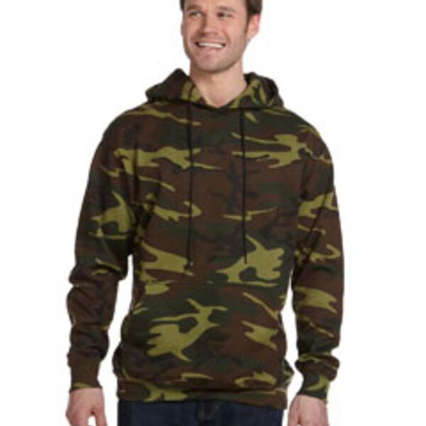 Unisex Camo Pullover Hoodie Thumbnail