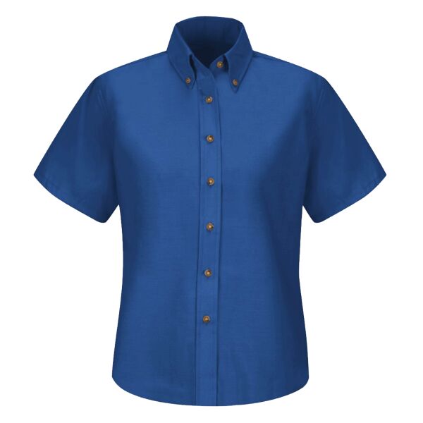 Women's Extended Sizes Poplin Dress Shirt Thumbnail